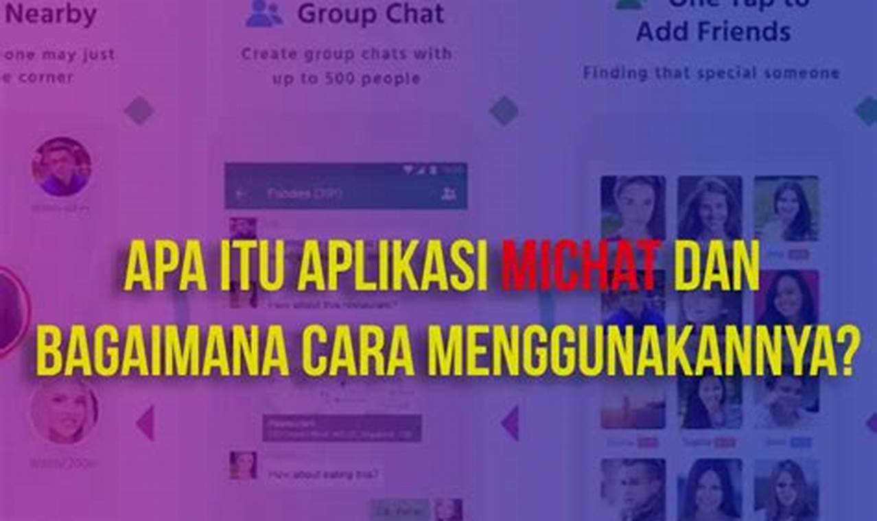 michat aplikasi apa