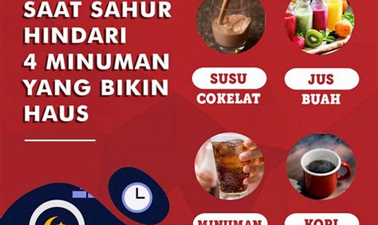 Cara Cerdas Pilih Minuman Terbaik Saat Sahur