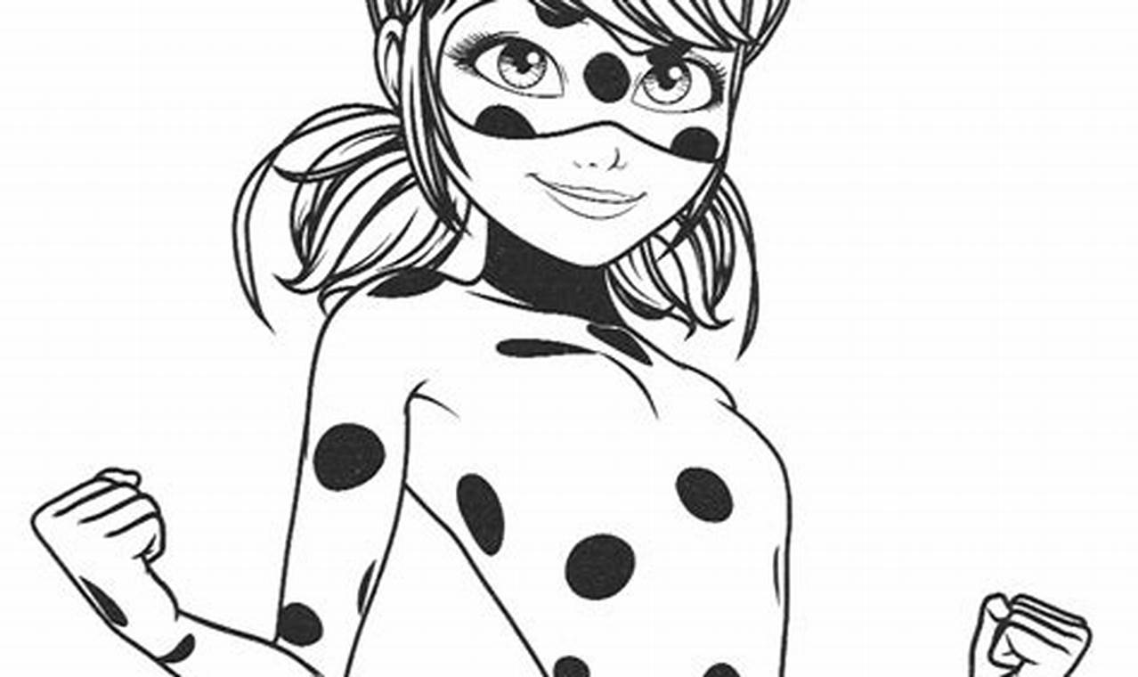 Miraculous Ladybug Coloring Page