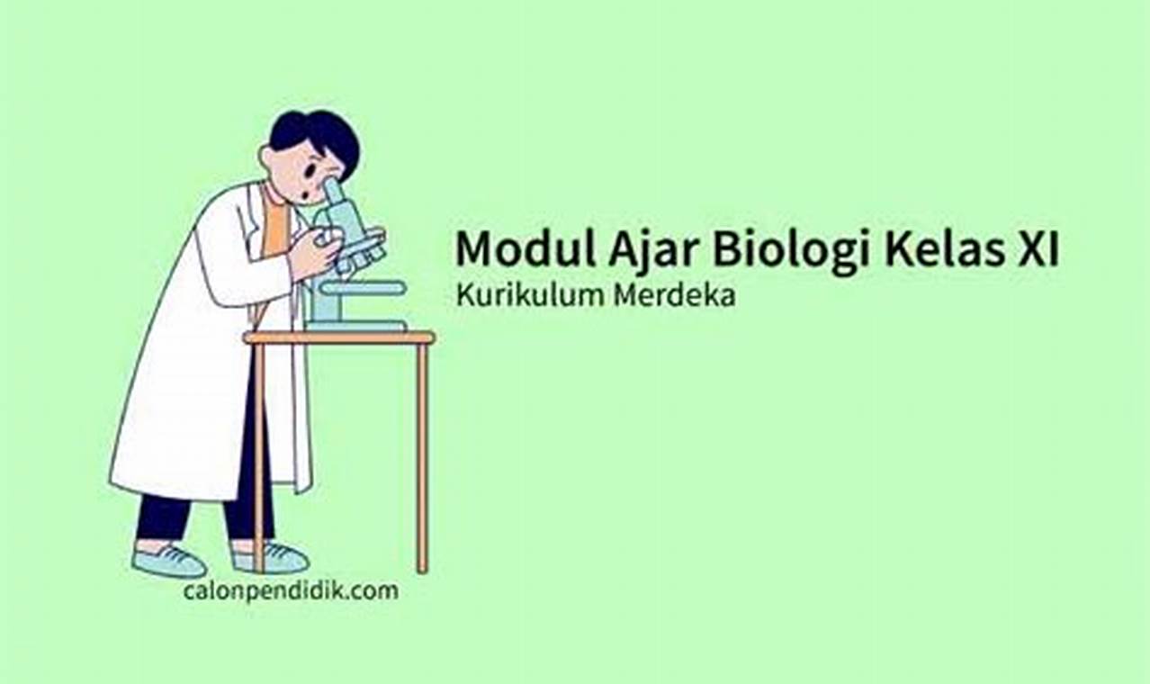 modul ajar biologi kelas 11