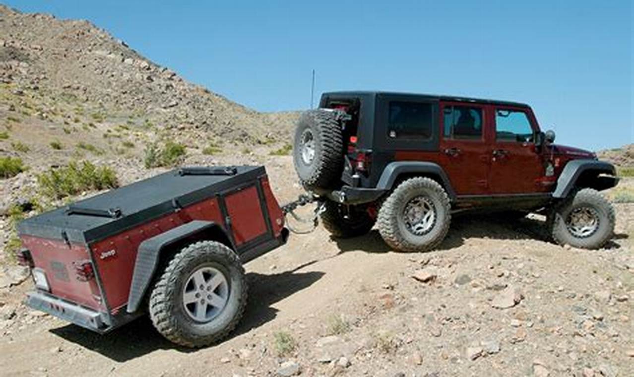 mopar jeep trailer for sale