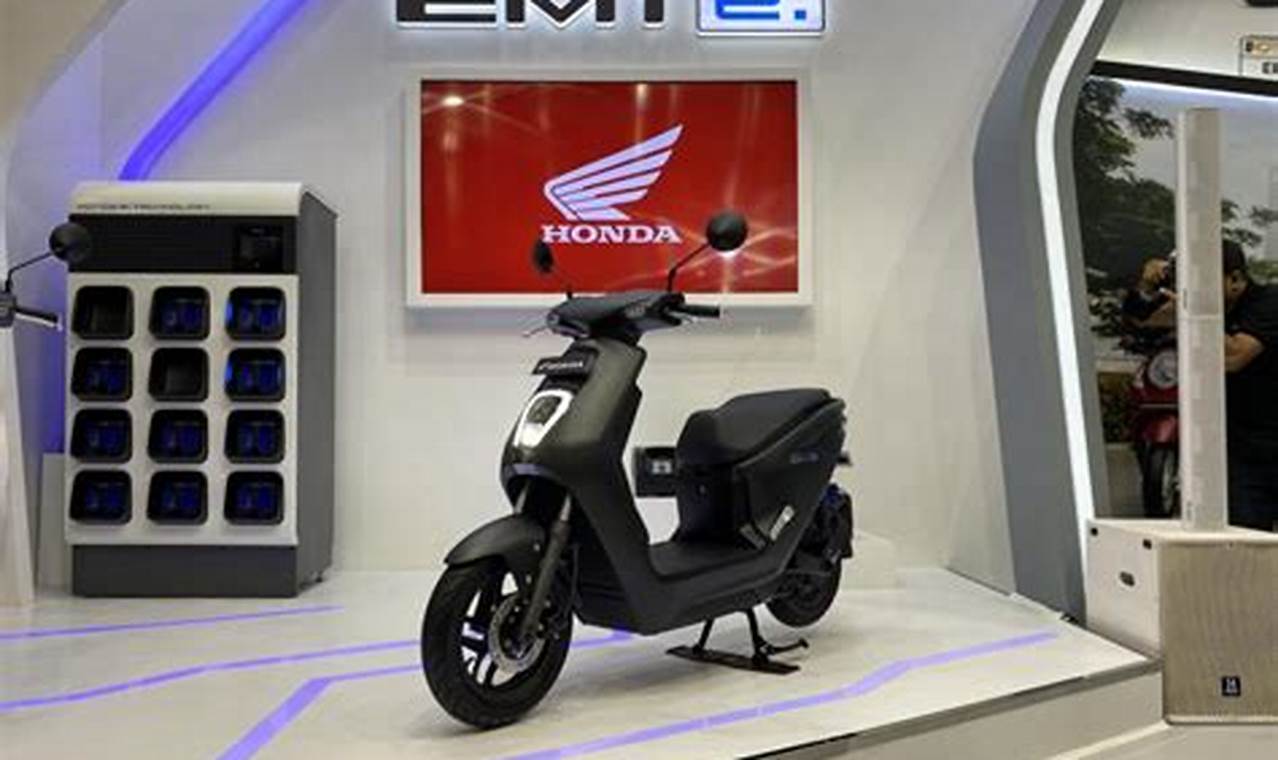 motor listrik honda di indonesia