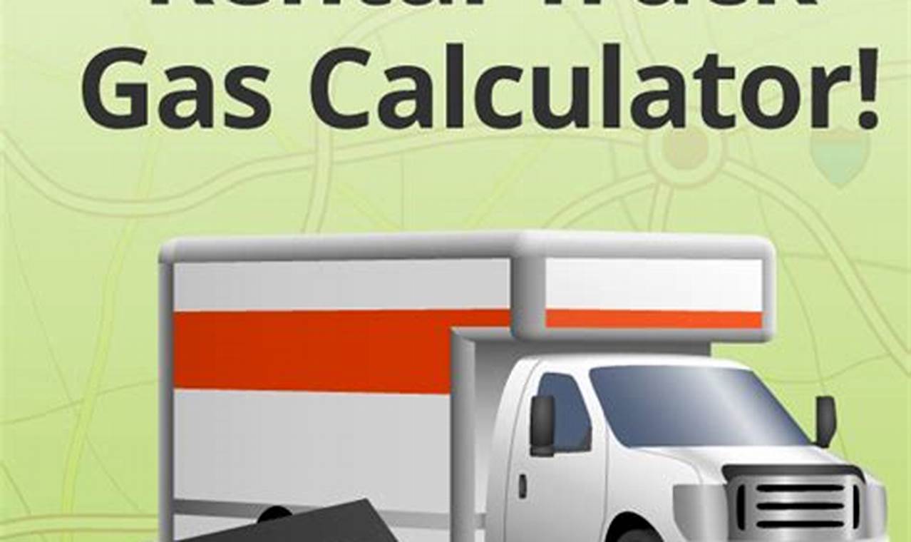 moving truck fuel estimator