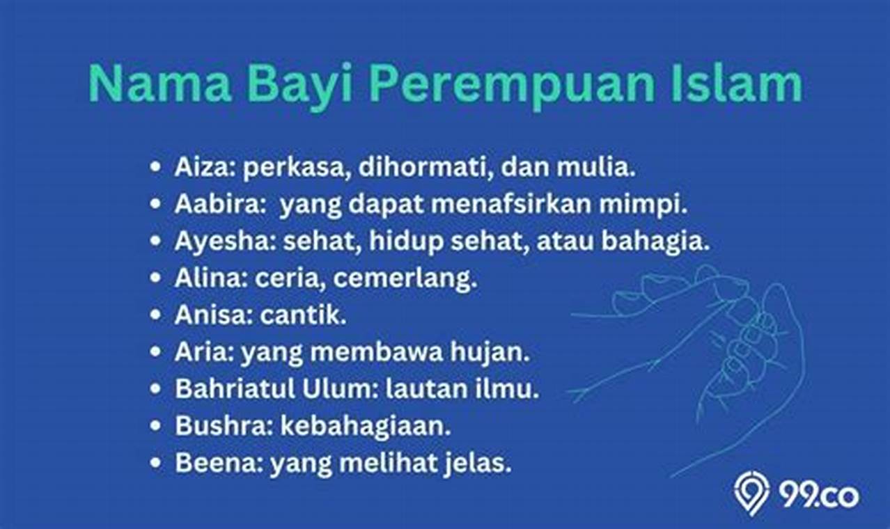 Nama Bayi Perempuan Islami Penuh Makna