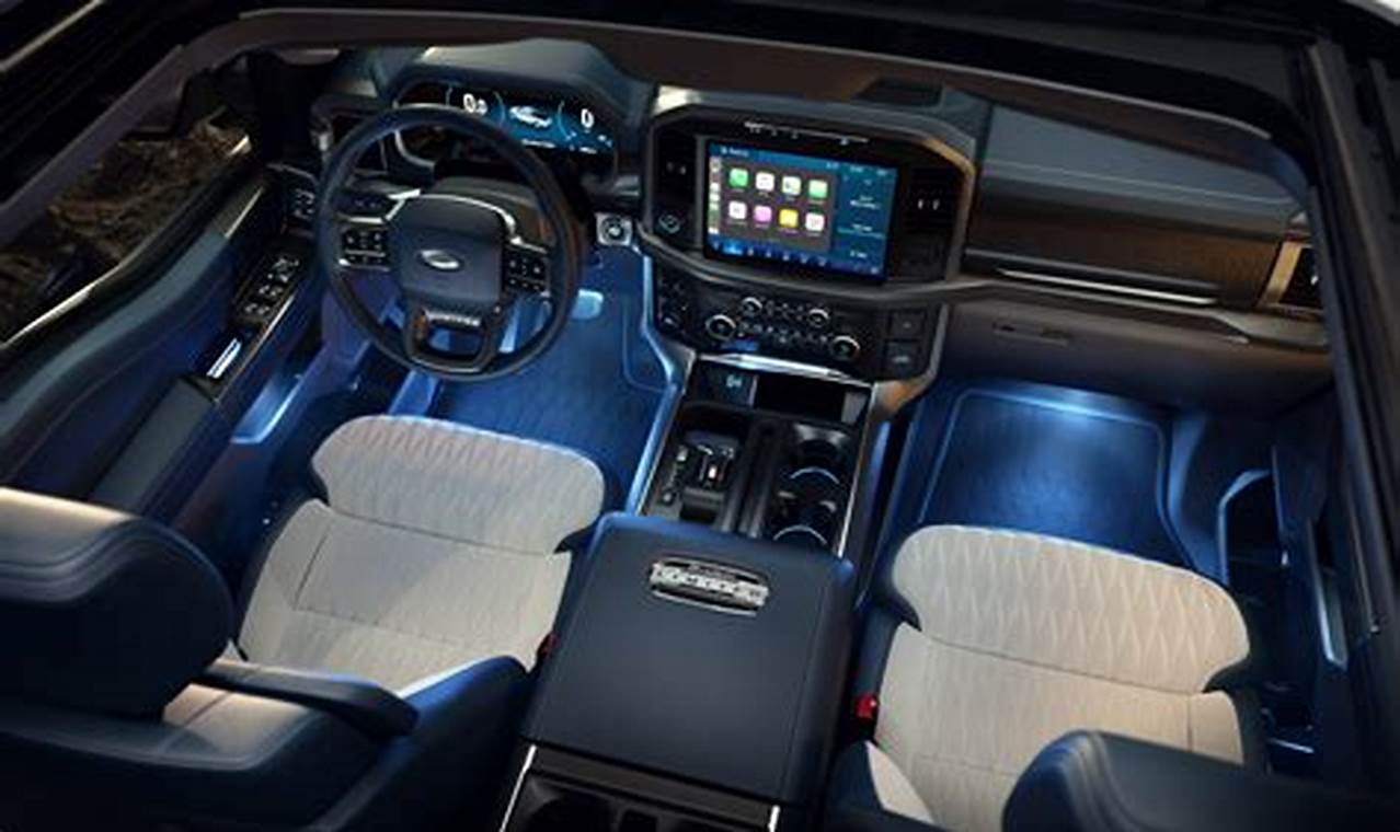 new ford f150 interior