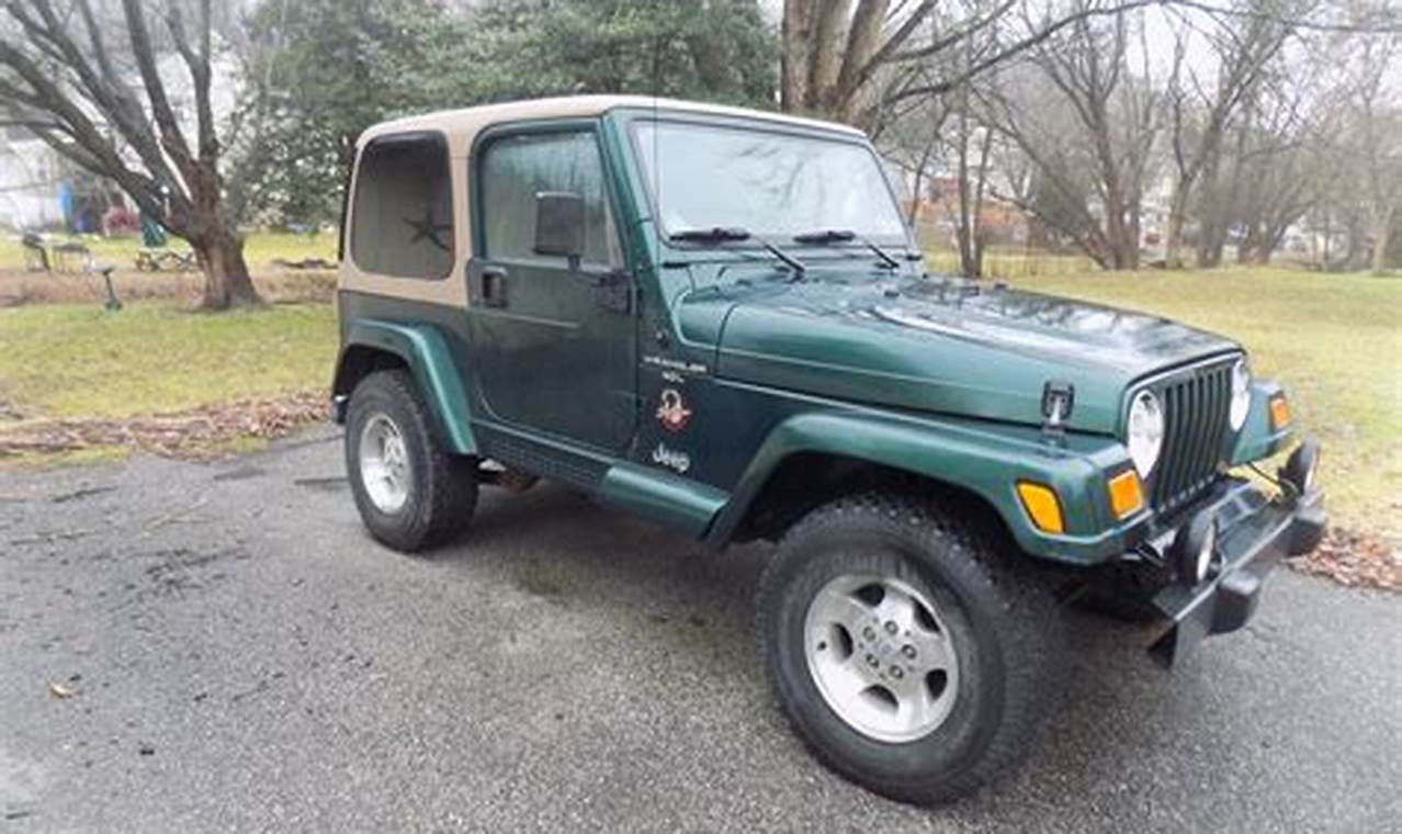 new jersey jeep wrangler for sale 2000