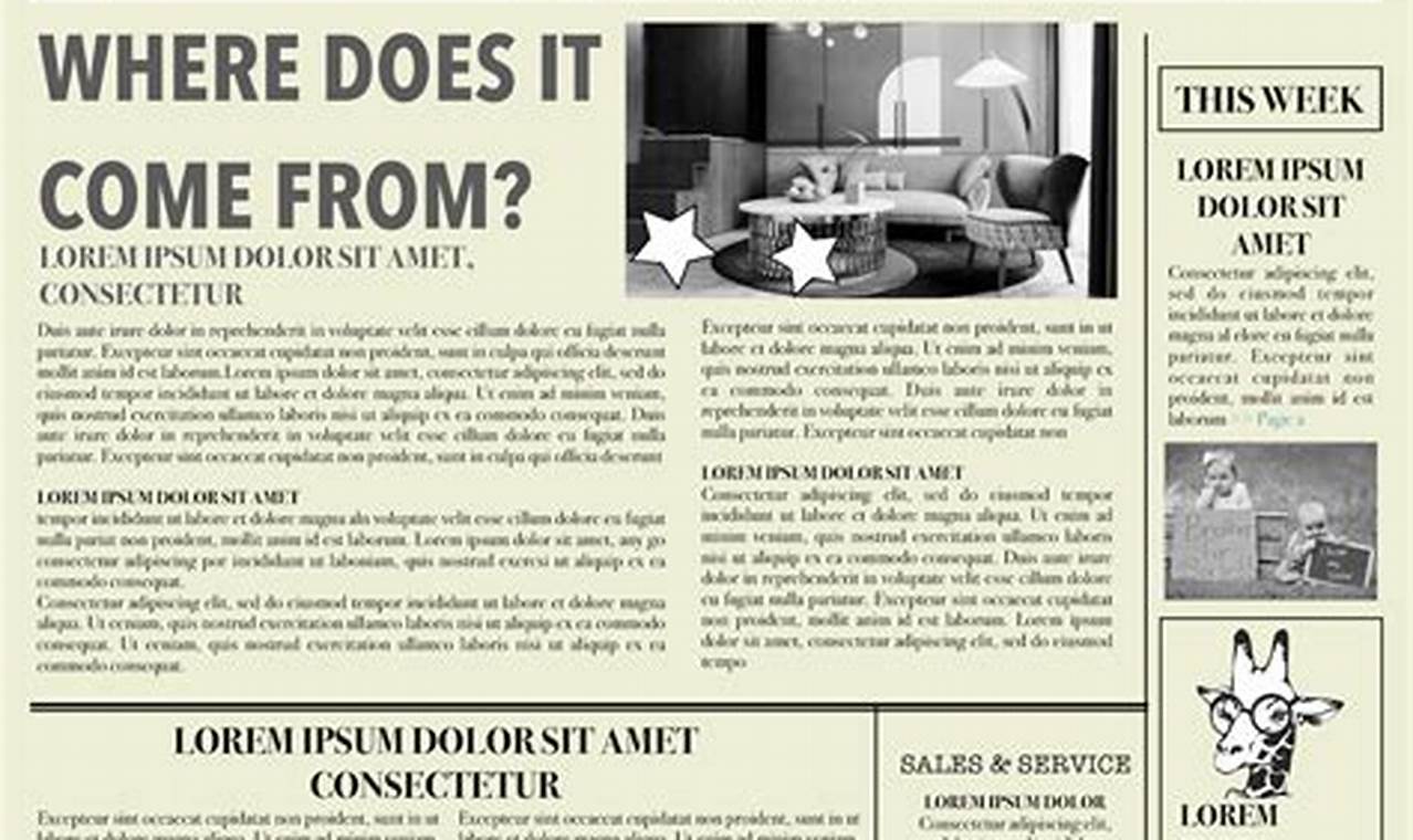 Discover the Power of Newspaper Templates for a Seamless Design Experience