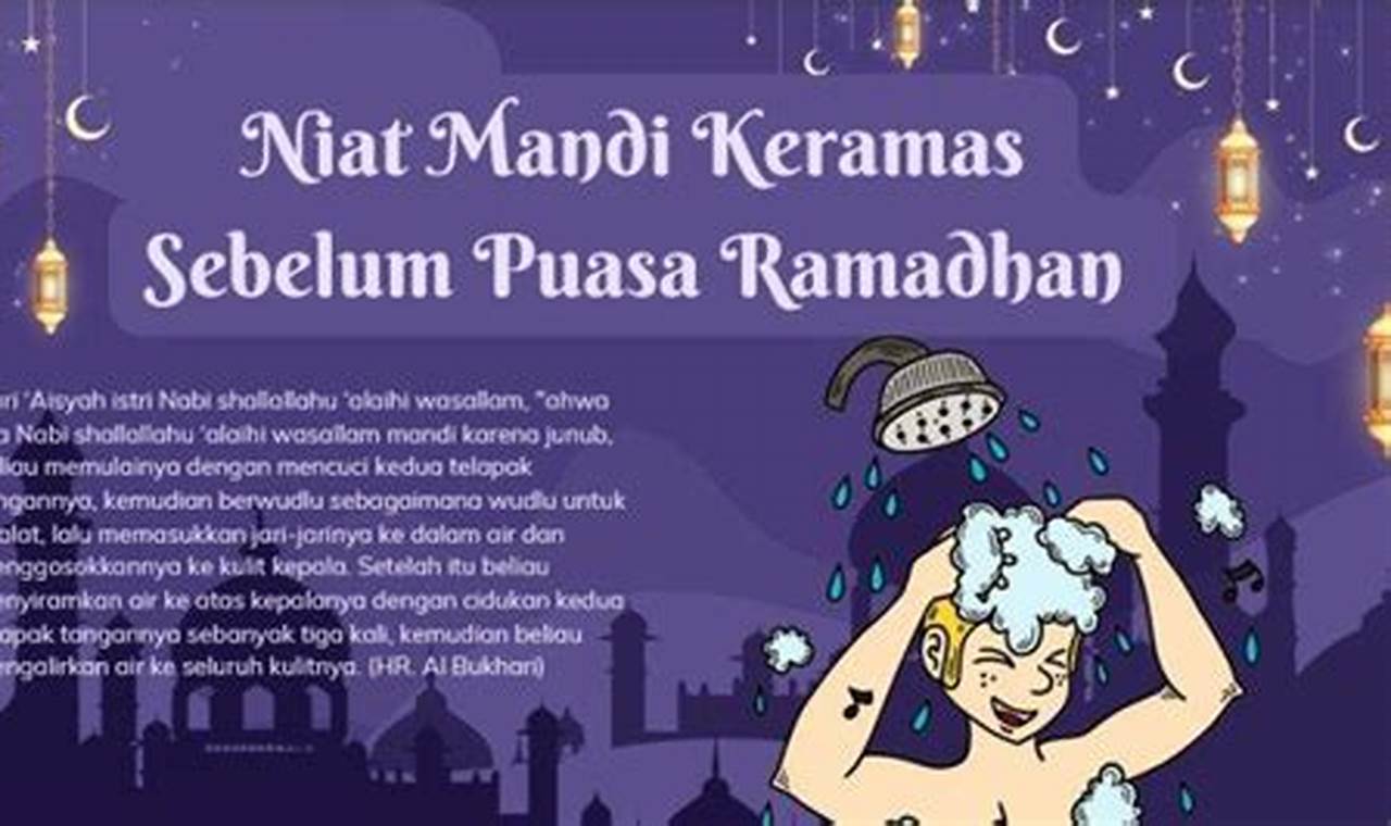 Rahasia Niat Keramas: Persiapan Jiwa dan Raga Jelang Puasa