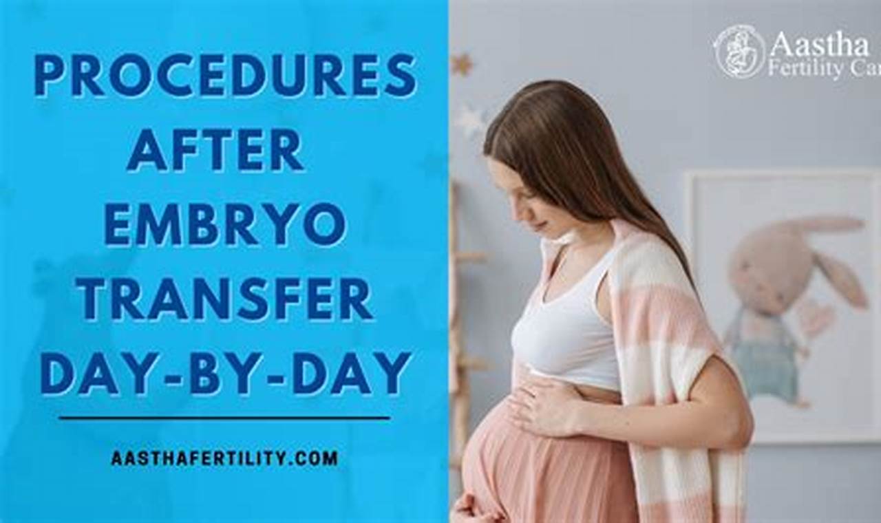 No Symptoms Post Embryo Transfer