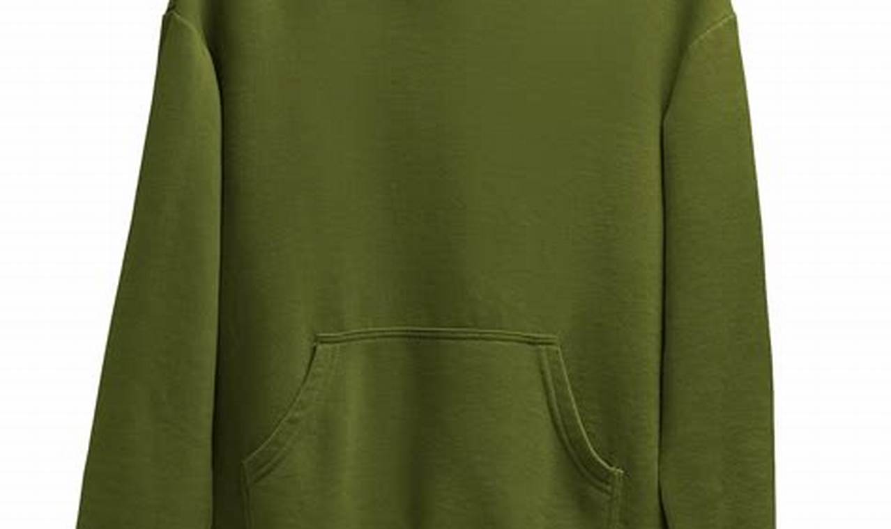 Unveil the Allure of Olive Green Hoodies: A Style Exploration