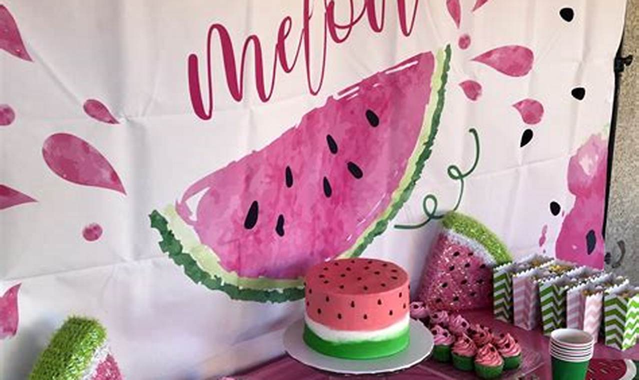 How to Throw a Melon-tastic Party: One-in-a-Melon Food Ideas for Kids