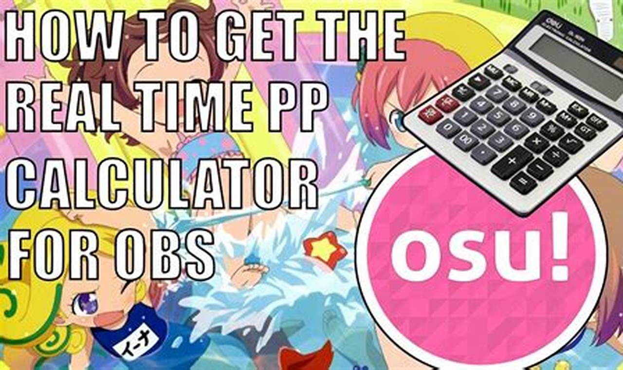 osu pp calculator