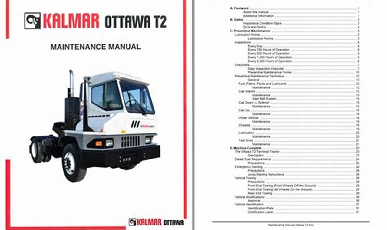 ottawa yard truck parts manual