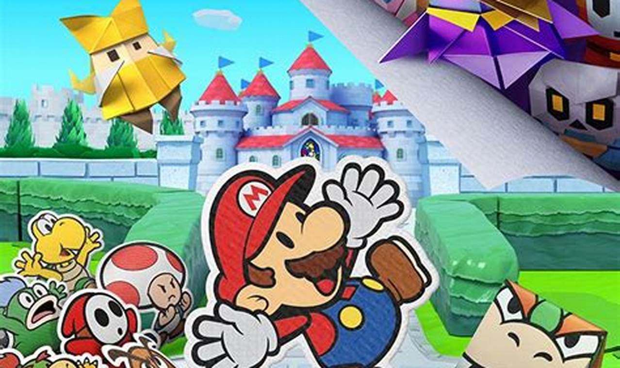 paper mario the origami king zap