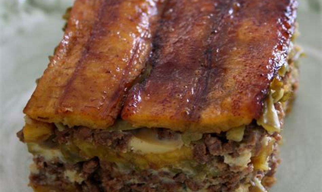 Pastikan Kelezatan Sempurna Pastelon de Platano Maduro, Resep dan Rahasia yang Belum Terungkap Menanti Anda!