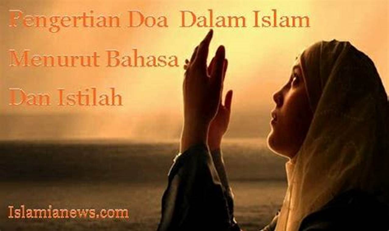 pengertian doa dalam islam