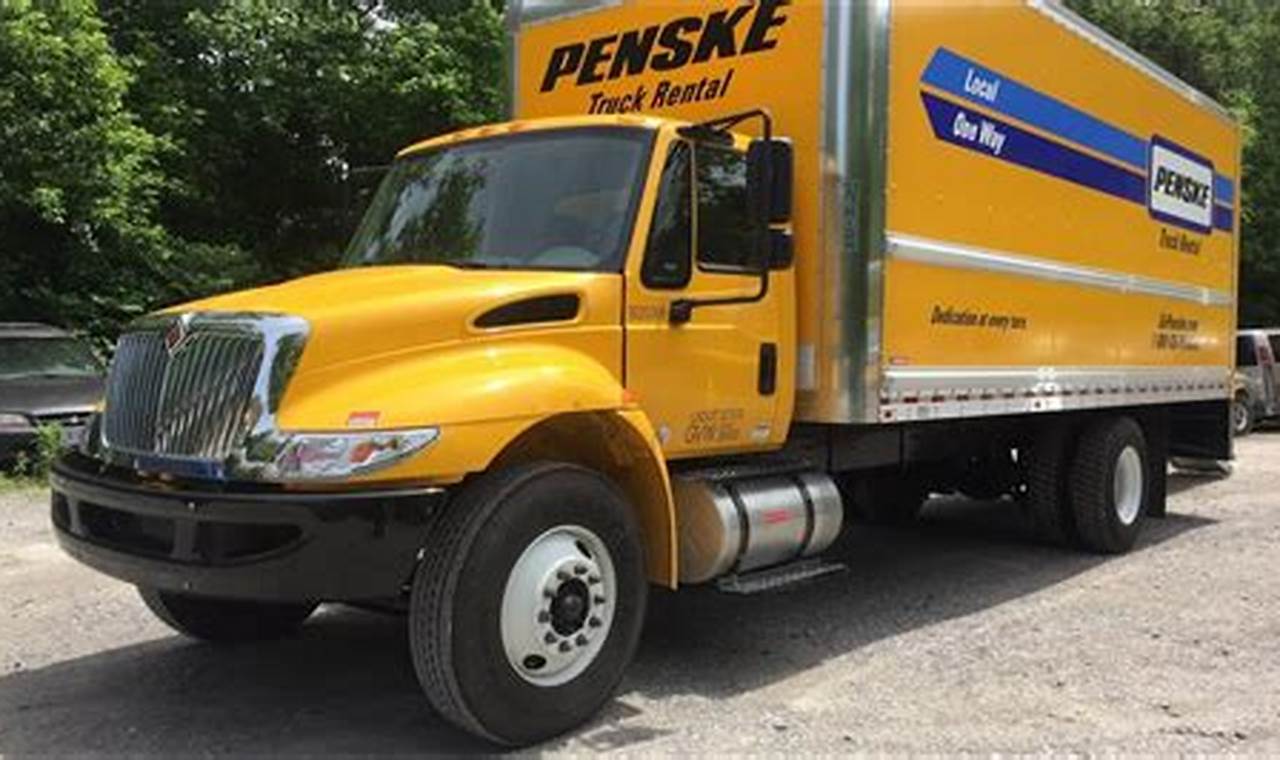 penske 22 foot truck