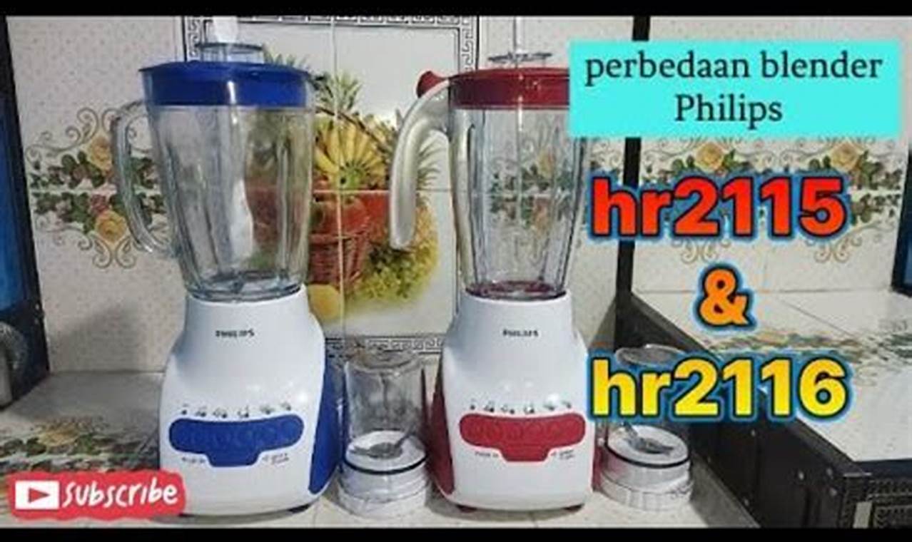 Perbedaan Blender Turbo dan Philips: Mana yang Terbaik untuk Anda?