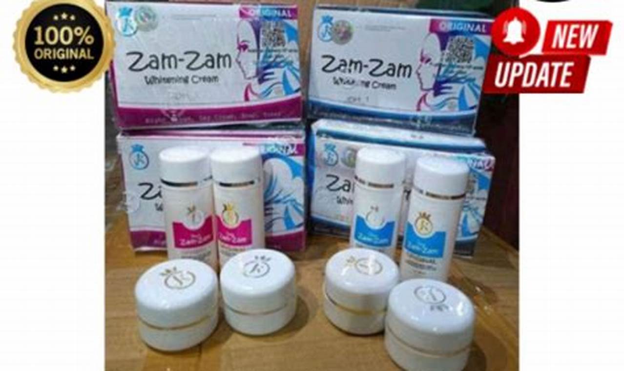 Perbedaan Cream Zam Zam Biru dan Pink: Panduan Lengkap