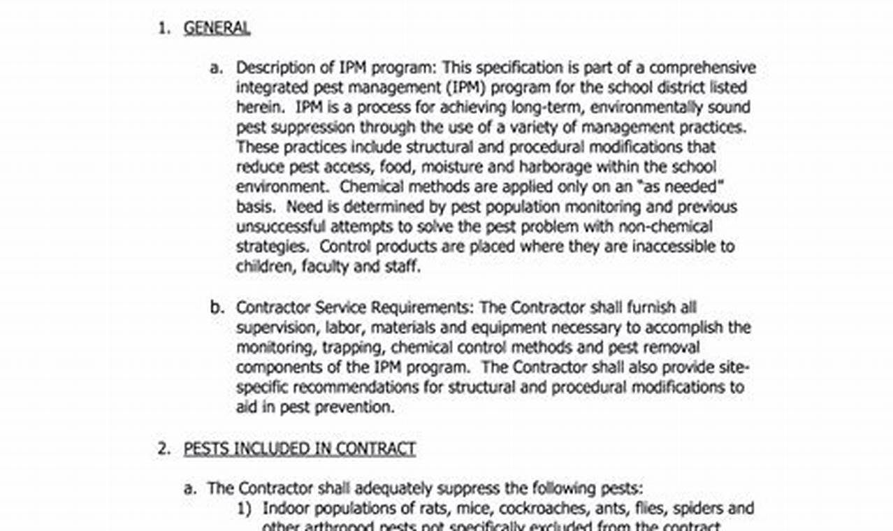 Pest Control Proposal Sample PDF: A Comprehensive Guide