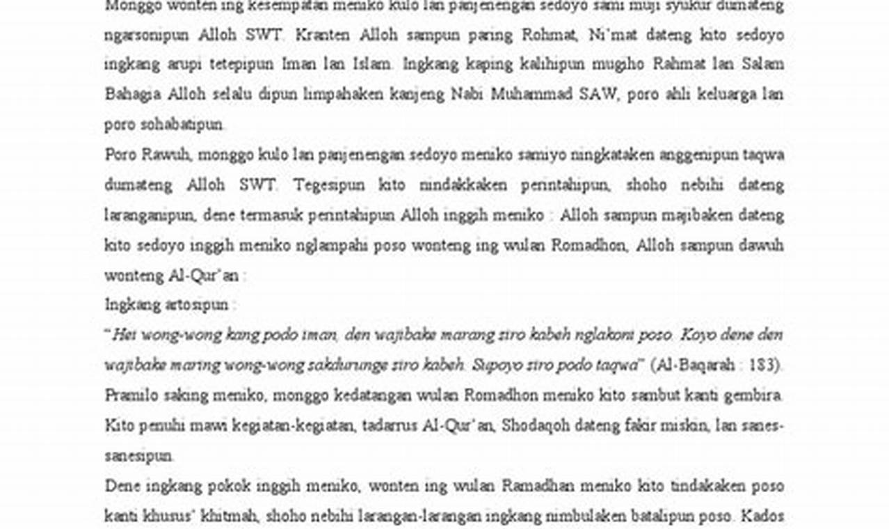 Tips Menyampaikan Pidato tentang Ramadhan Singkat yang Efektif