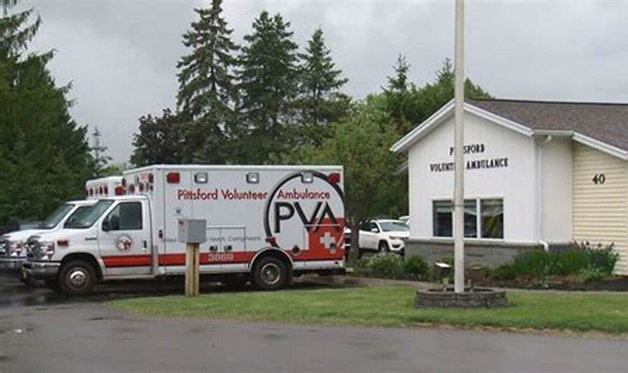 Pittsford Volunteer Ambulance: A Lifeline of Community Service