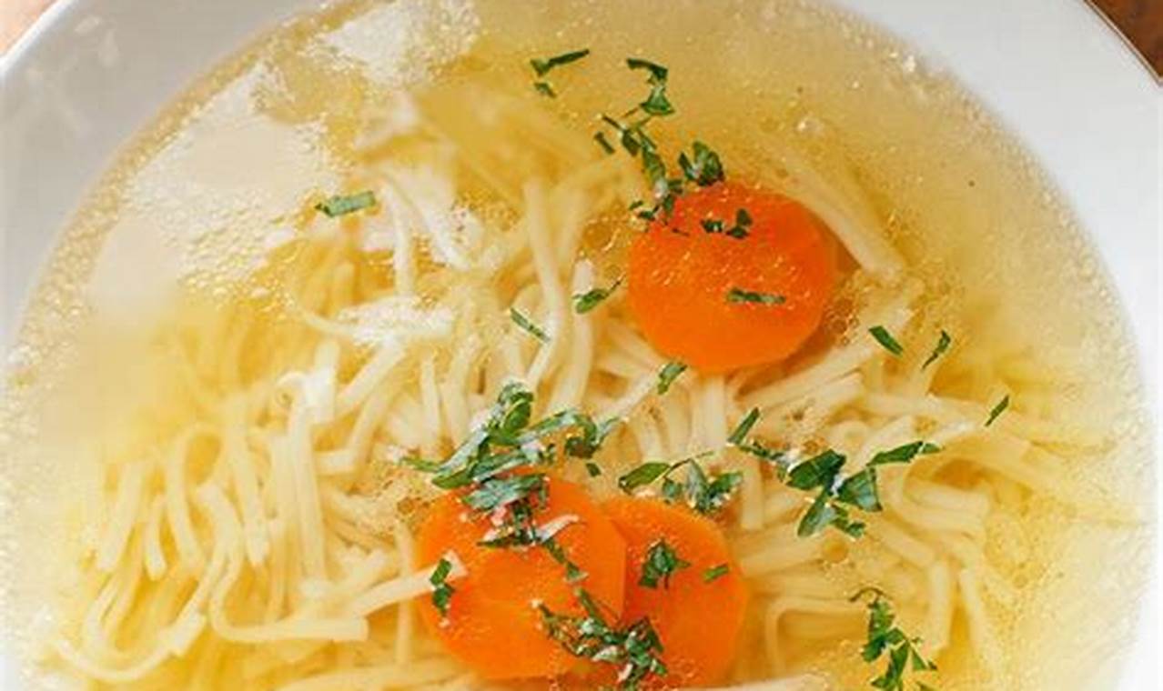 Resep Ros Polandia: Rahasia Sup Emas yang Menggugah Selera