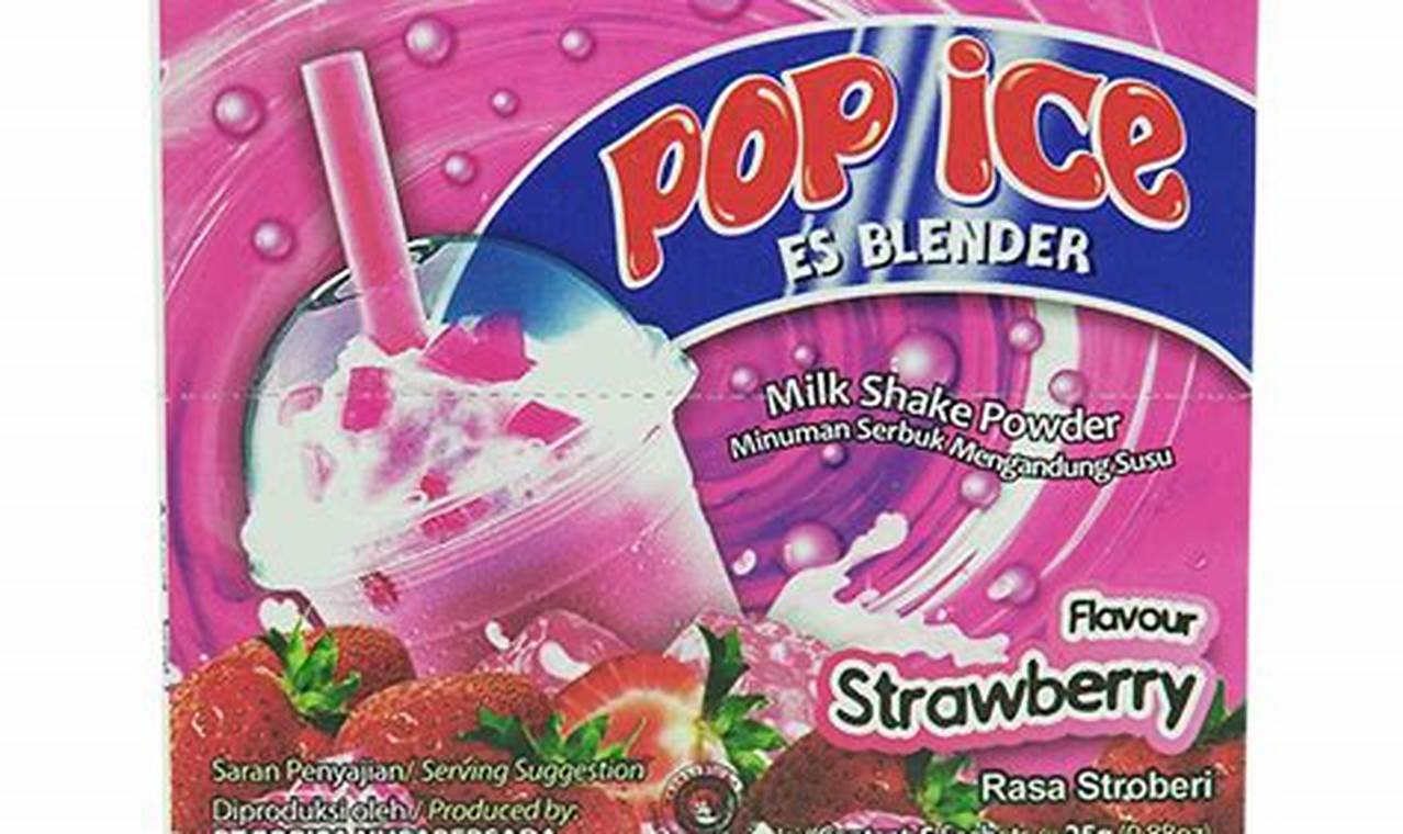 Pop Ice Stroberi: Resep dan Rahasia Kelezatan yang Belum Terungkap