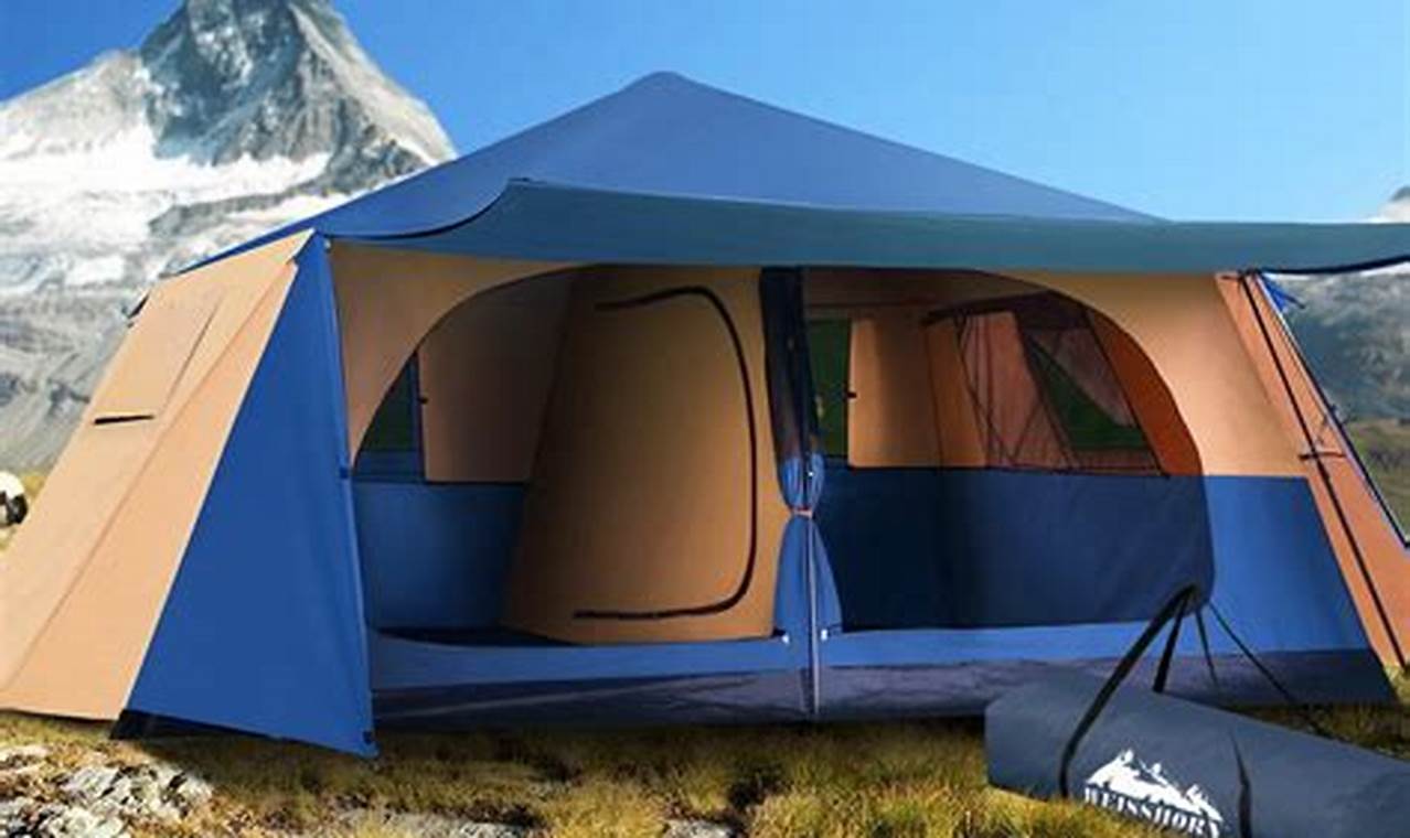 10-Person Pop-Up Camping Tent: A Perfect Getaway Retreat