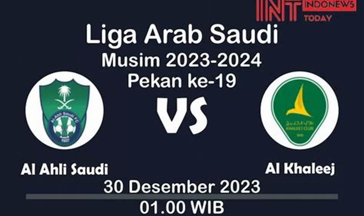 Prediksi Jitu: Al Taawoun vs Al Khaleej di Liga Arab Saudi 2024