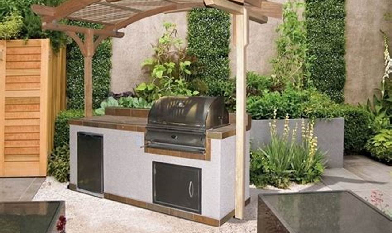 prefab outdoor kitchen