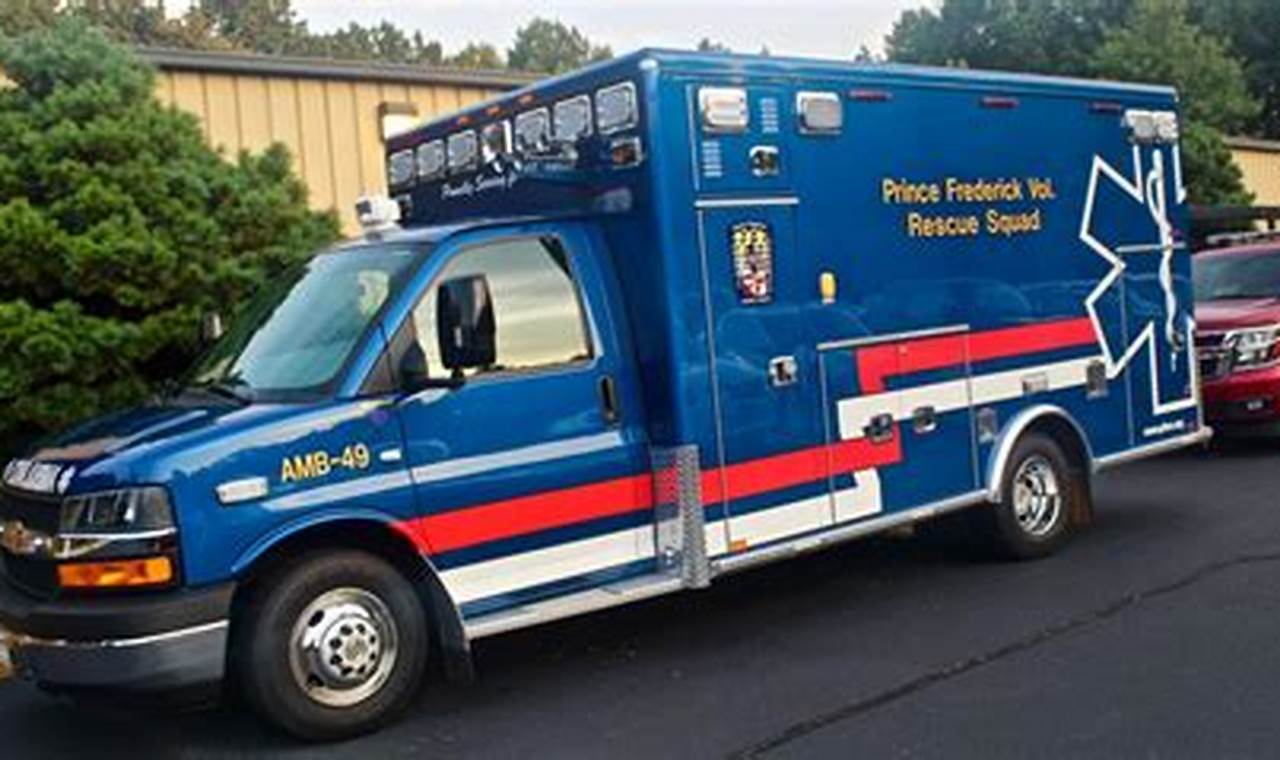 Prince Frederick Volunteer Rescue Squad: A History of Service and Dedication