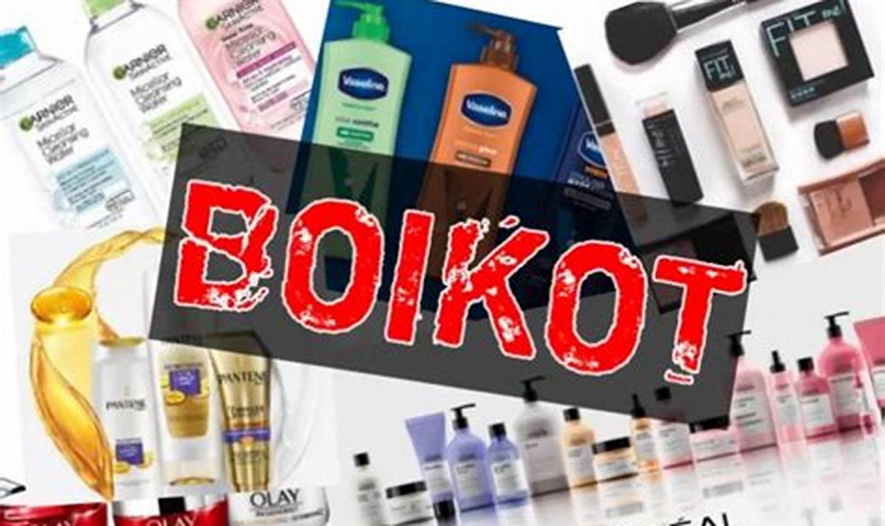 Rahasia Terungkap: Boikot Produk Kecantikan untuk Industri yang Lebih Baik