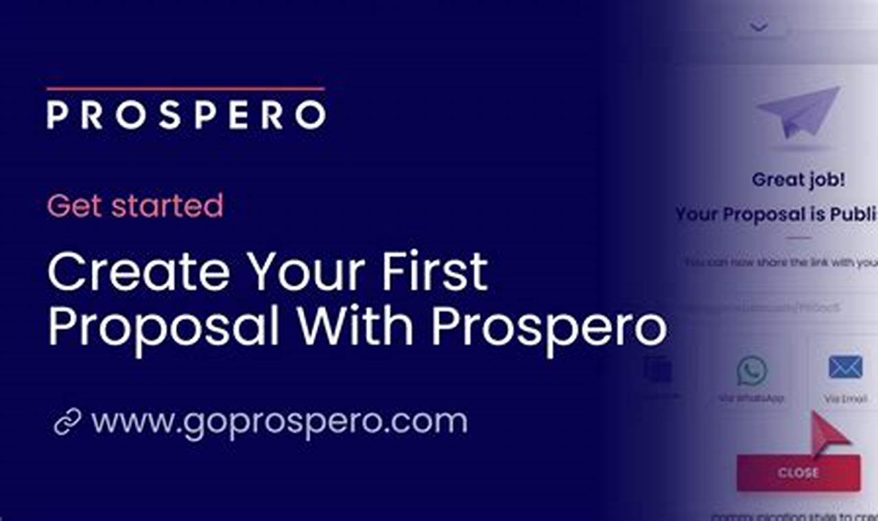 Prospero Proposal
