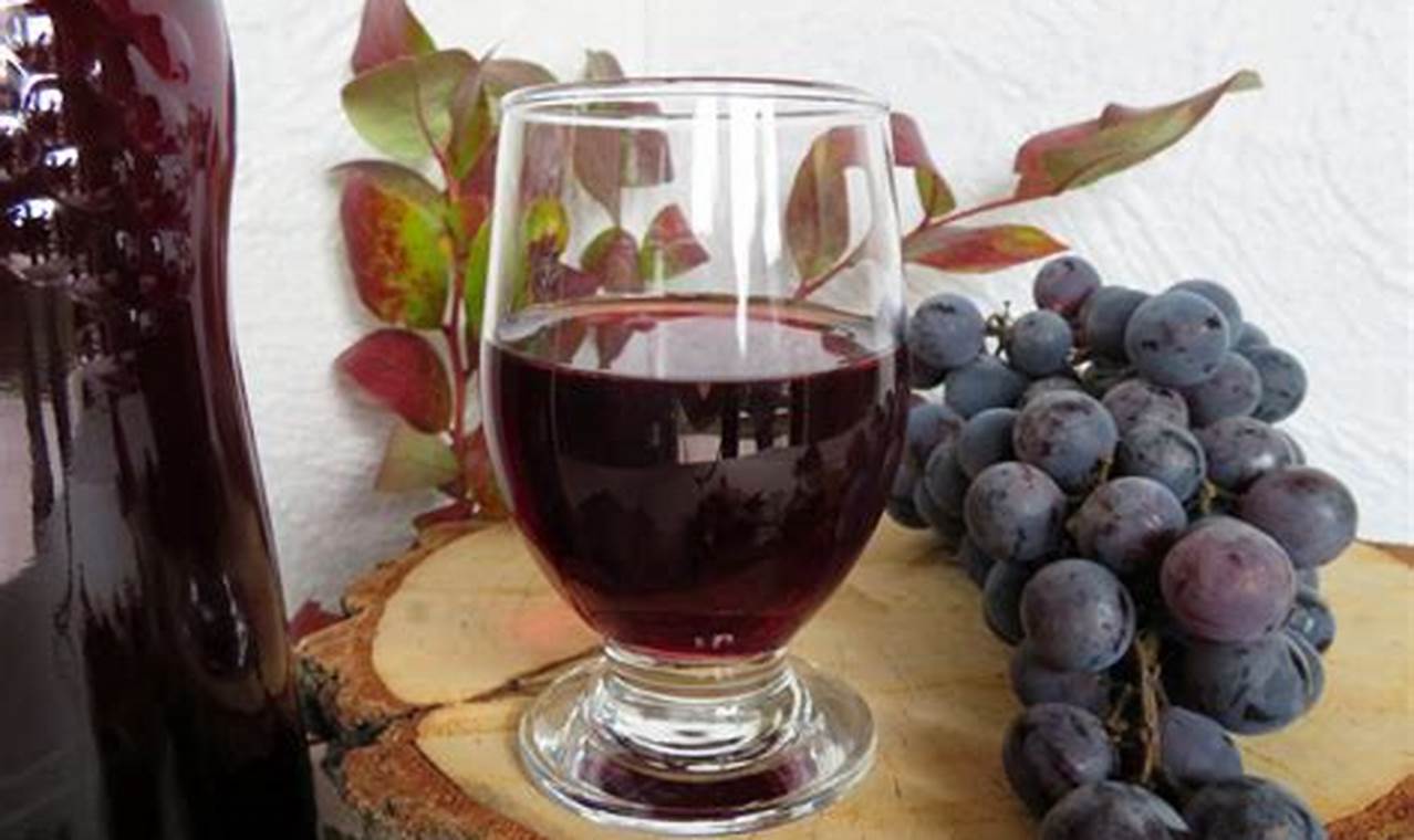 Przepis na wino z winogron