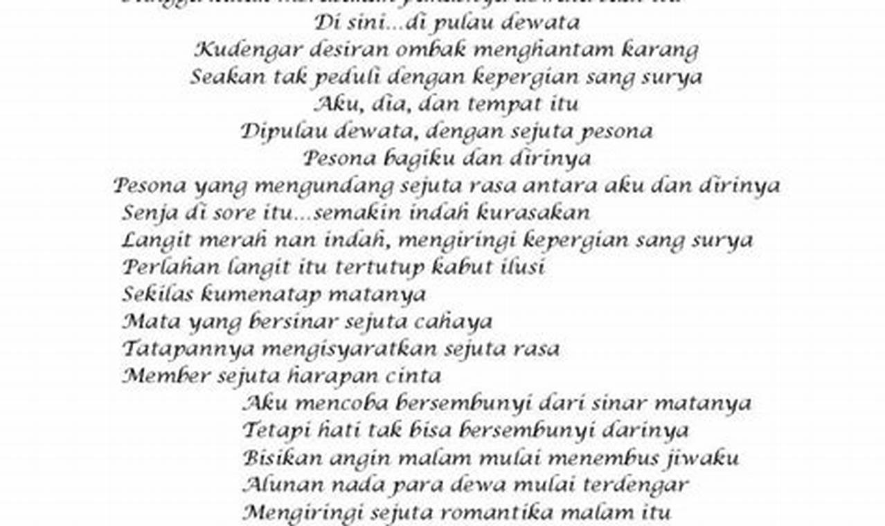 Referensi Lengkap: Menyelami Dunia Puisi Bahasa Indonesia