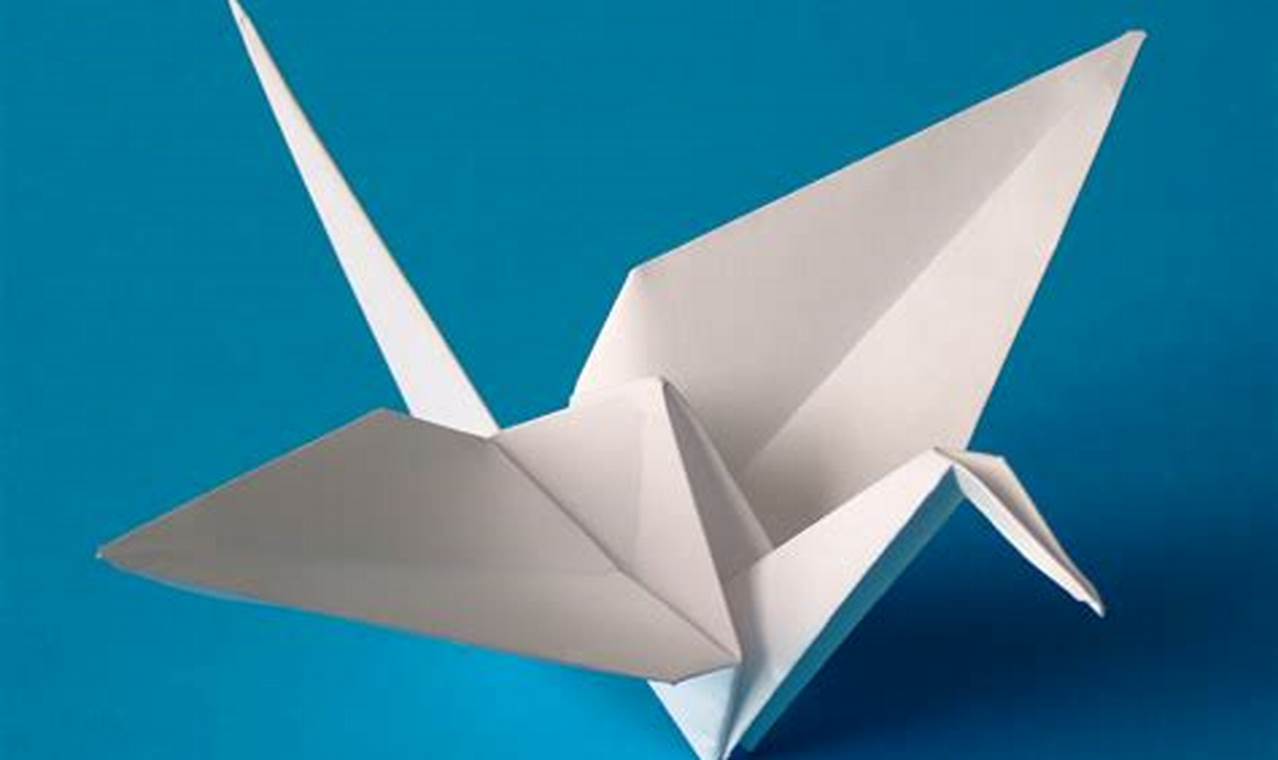 que es origami crane en español