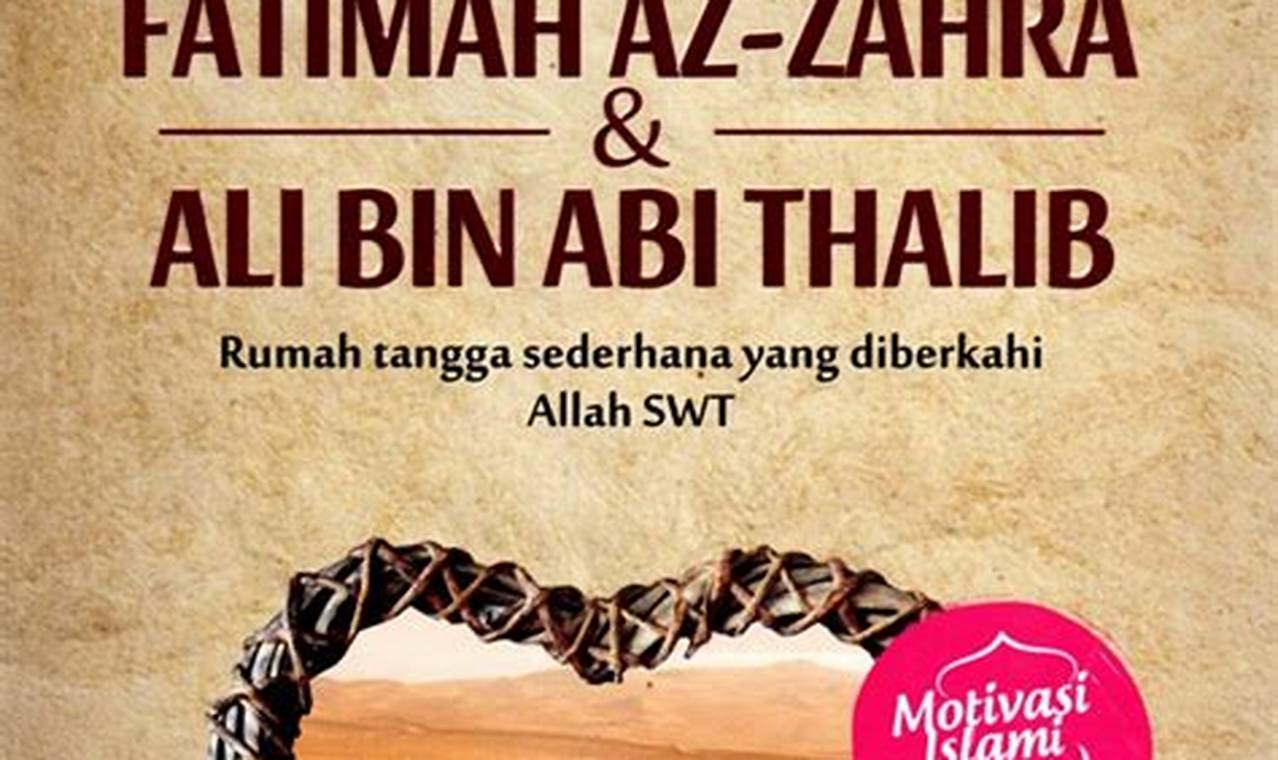 Tips Jitu Membangun Cinta Abadi ala Ali dan Fatimah