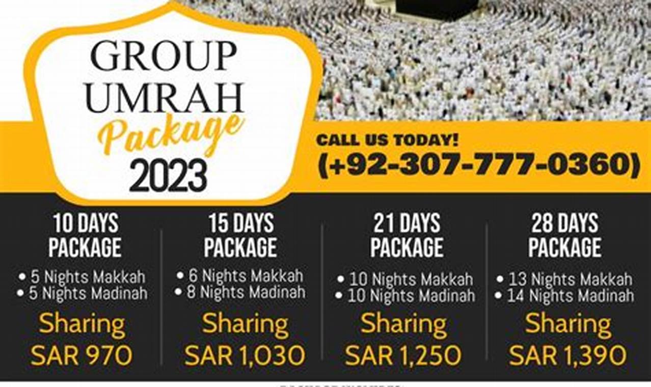 Ramadan Umrah Packages 2024 Uk