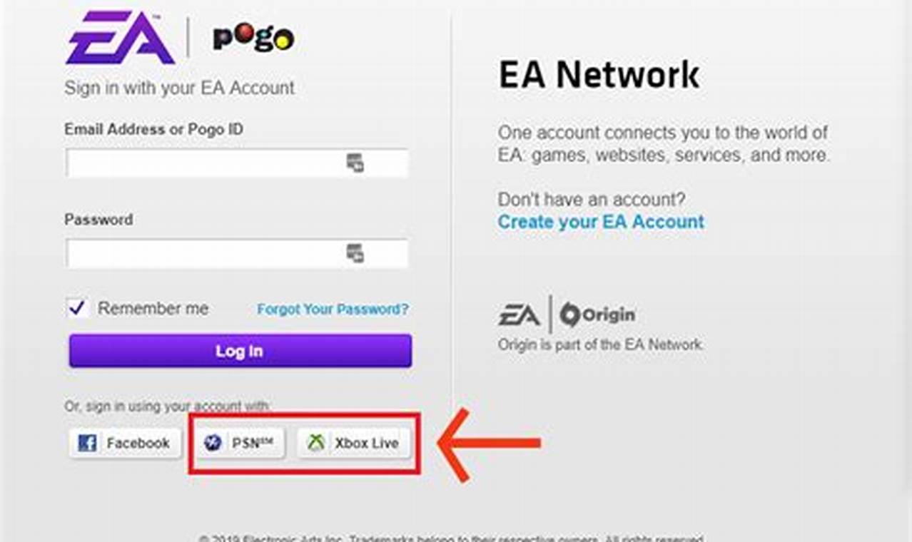 requires login to ea account fifa soccer