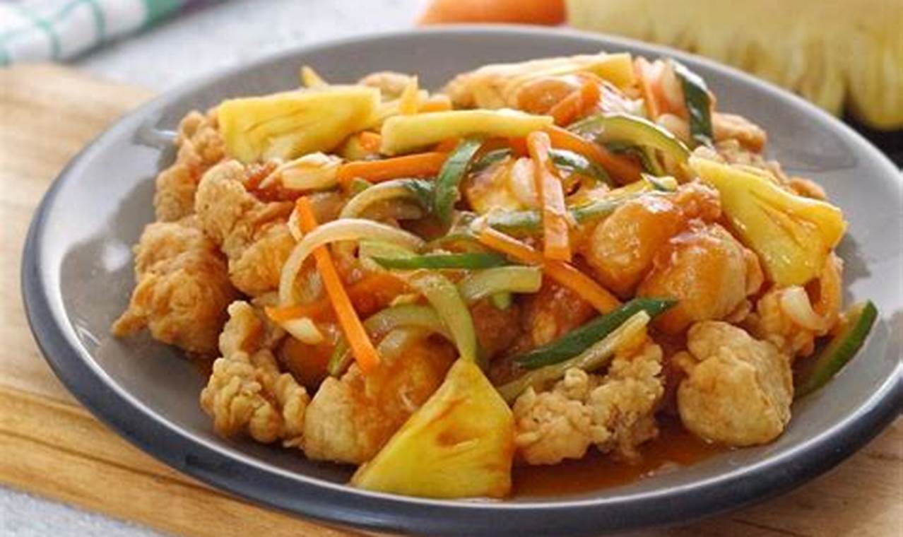 Resep Rahasia Ayam Goreng Tepung Asam Manis yang Bikin Nagih