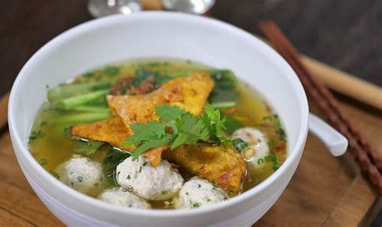 Resep Rahasia Bakso Ikan Laris Manis, Untung Berlipat!