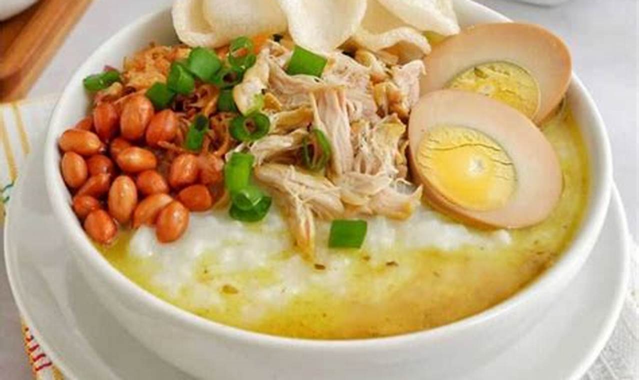 Resep Rahasia Bubur Ayam Bandung: Kunci Sukses Bisnis Kuliner