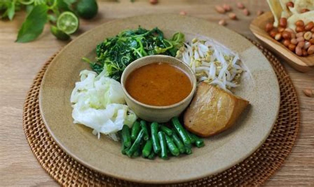 Rahasia Resep Bumbu Pecel yang Bikin Lidah Bergoyang