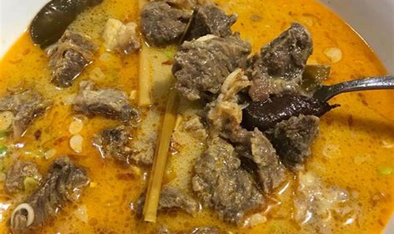 Rahasia Resep Gulai Sapi: Tips, Trik, dan Rahasia yang Belum Terungkap