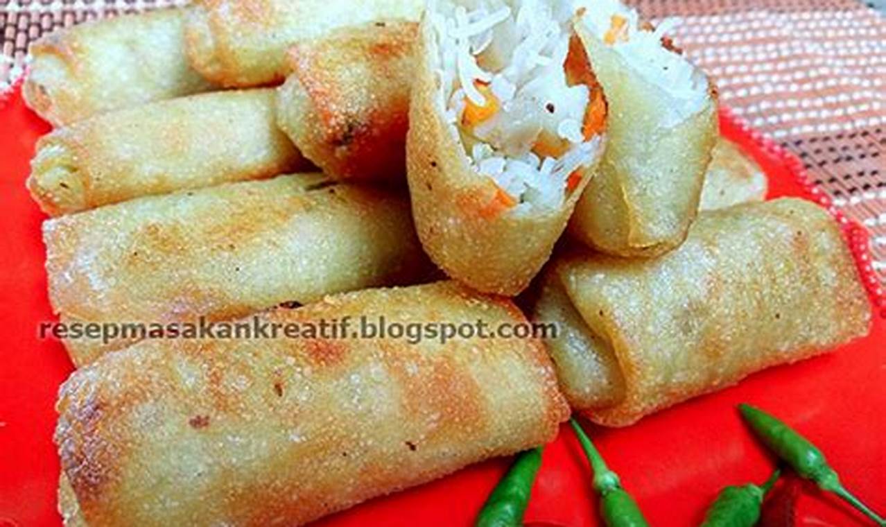 Resep Rahasia Kroket Kulit Lumpia Isi Bihun: Nikmatnya Tak Tertandingi