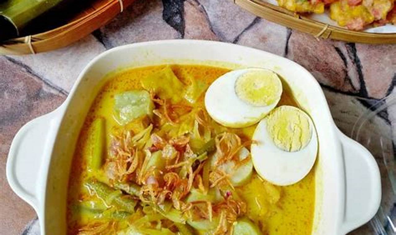 Rahasia Resep Kuah Lontong Lebaran yang Istimewa untuk Momen Lebaran Memorable