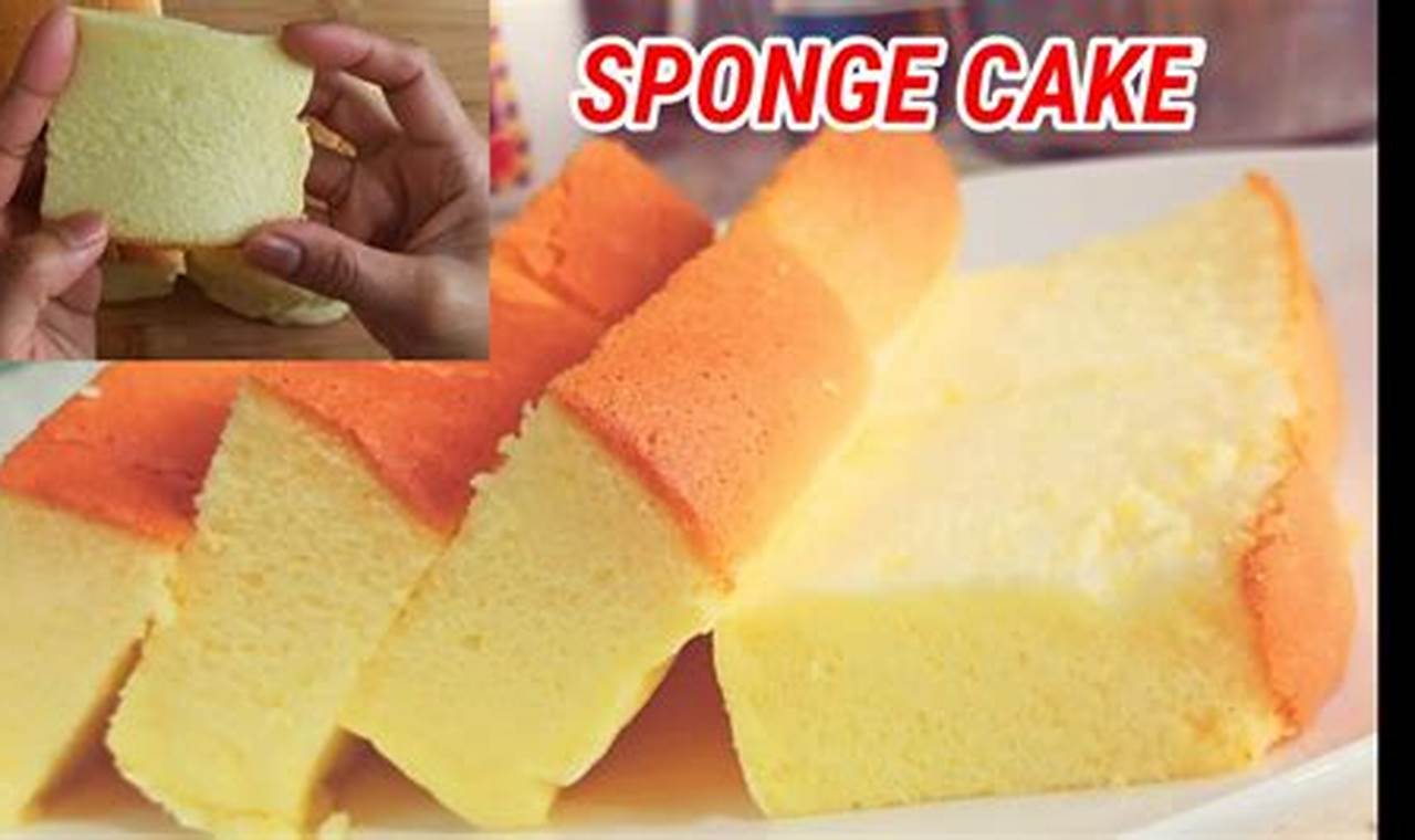Resep Rahasia Kue Sponge Cake Super Lembut: Tips dan Rahasia Terungkap