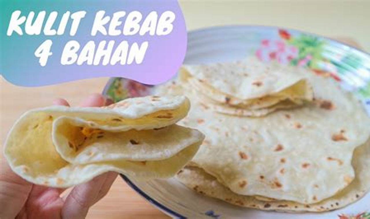 Resep Kulit Kebab Takaran Sendok: Rahasia Kuliner Terungkap!