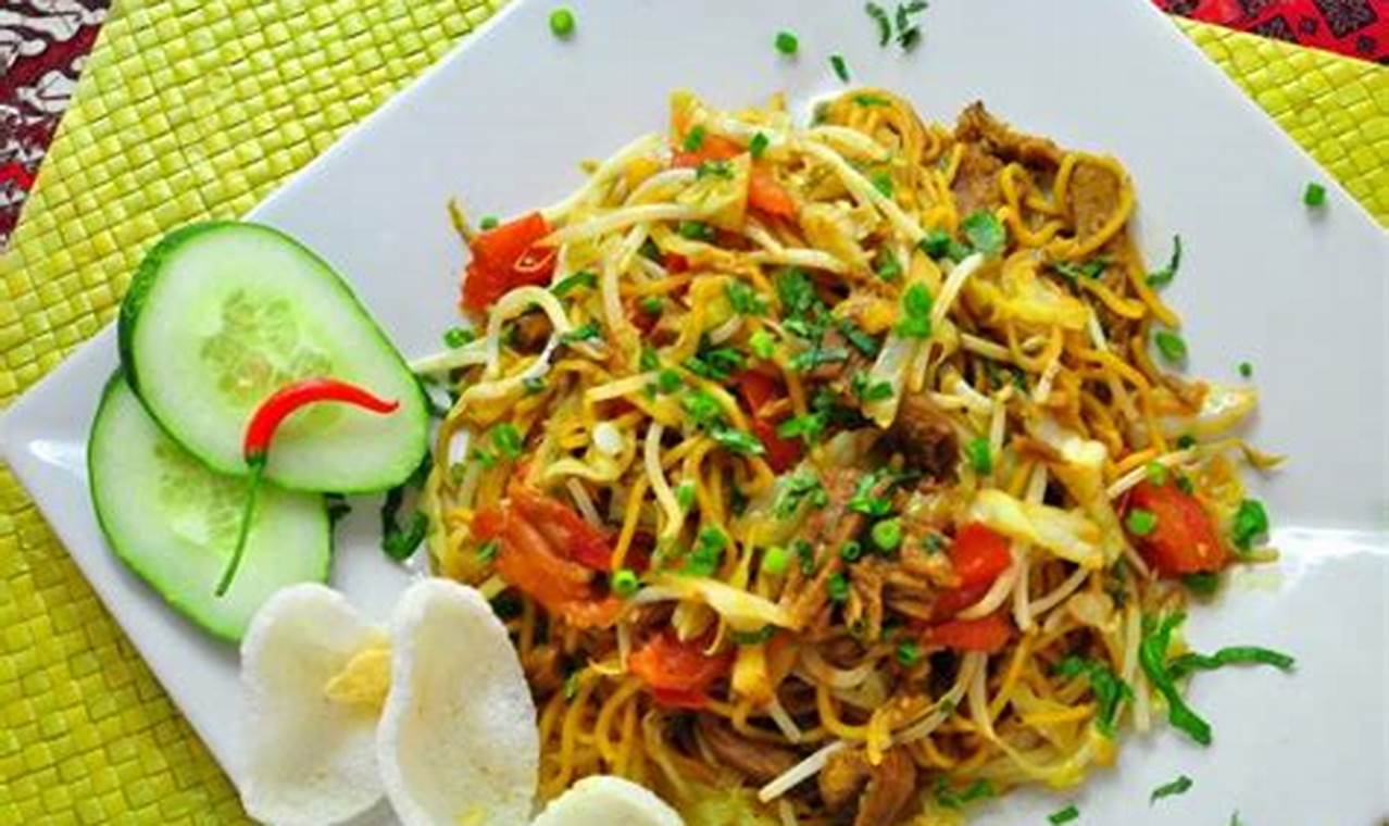 Resep Rahasia Mie Goreng Kuning: Temukan Kelezatan Tersembunyi!